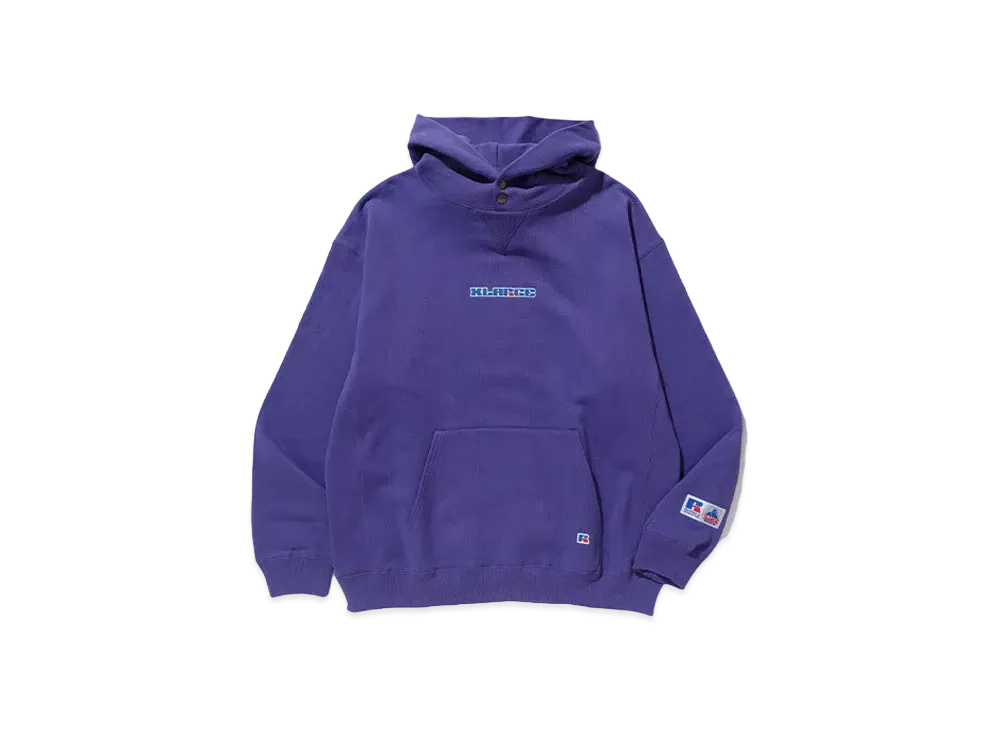 XLARGE x RUSSELL Pullover Hooded Sweat "Purple"