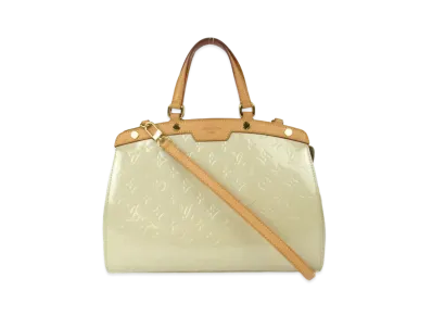 Louis Vuitton Blair MM Monogram Vernis "Blanc Corail"