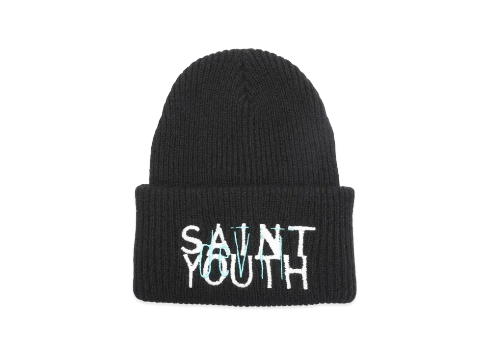 SAINT Mxxxxxx Knit Cap SAINT YOUTH "Black"