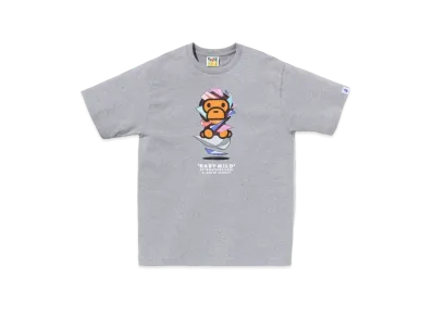 A BATHING APE x LOUIS DE GUZMAN Baby Milo Tee "Gray"