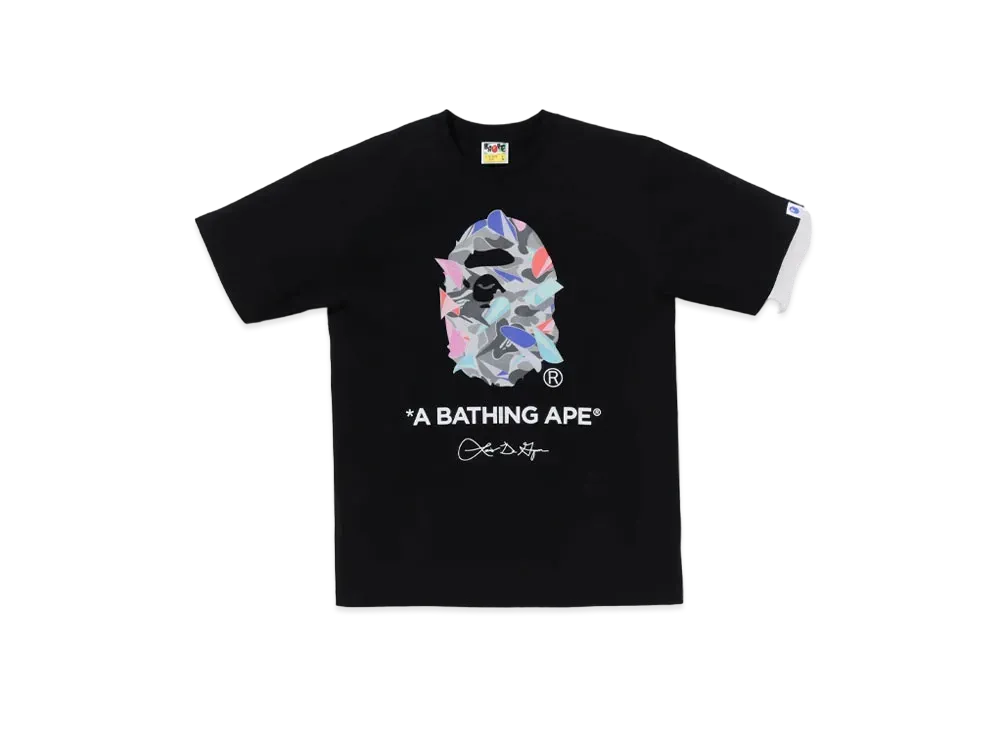 A BATHING APE x LOUIS DE GUZMAN Ape Head Tee "Black"
