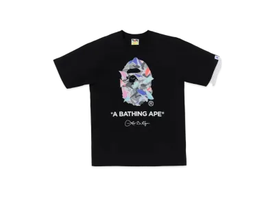 A BATHING APE x LOUIS DE GUZMAN Ape Head Tee "Black"