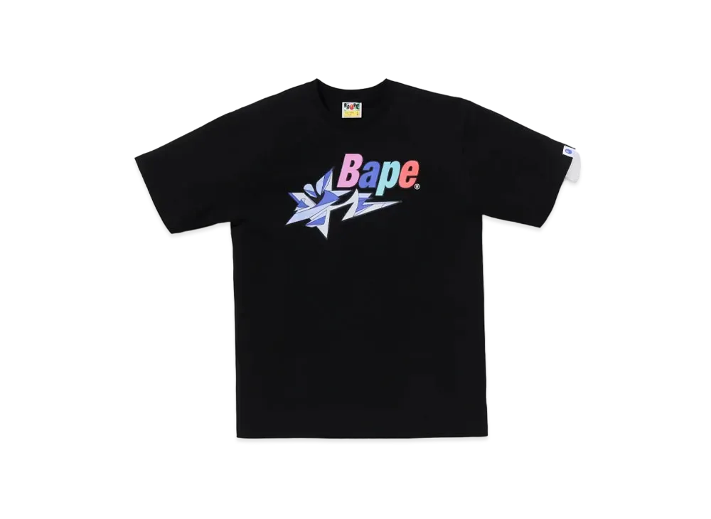 A BATHING APE x LOUIS DE GUZMAN Sta Tee "Black"