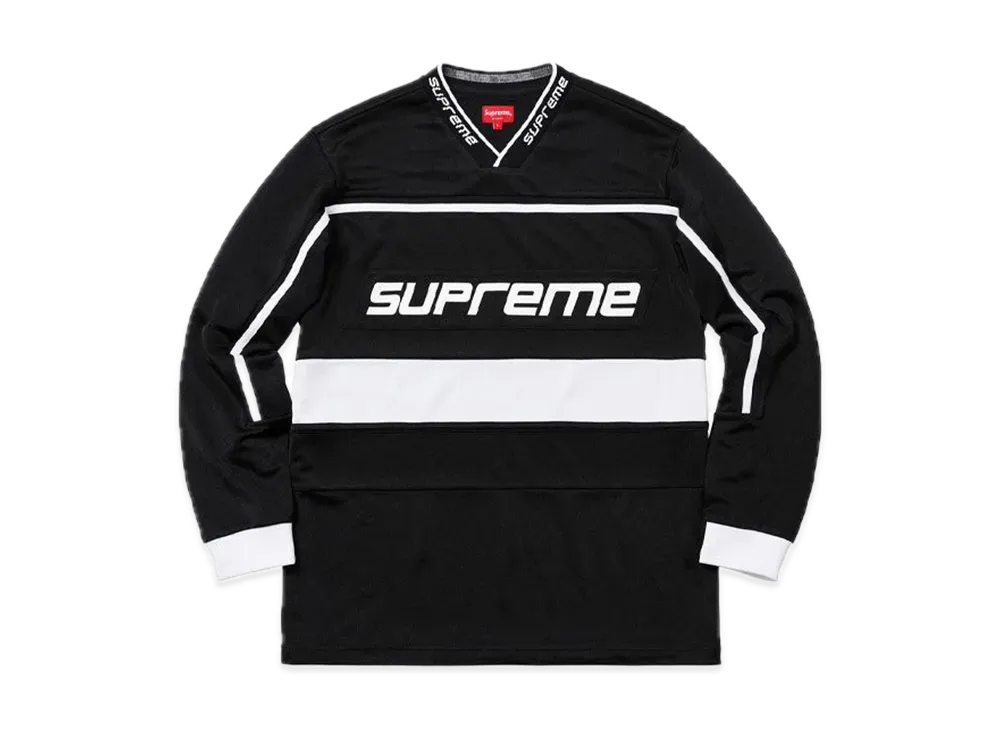 Supreme Warm Up Hockey Jersey "Black"