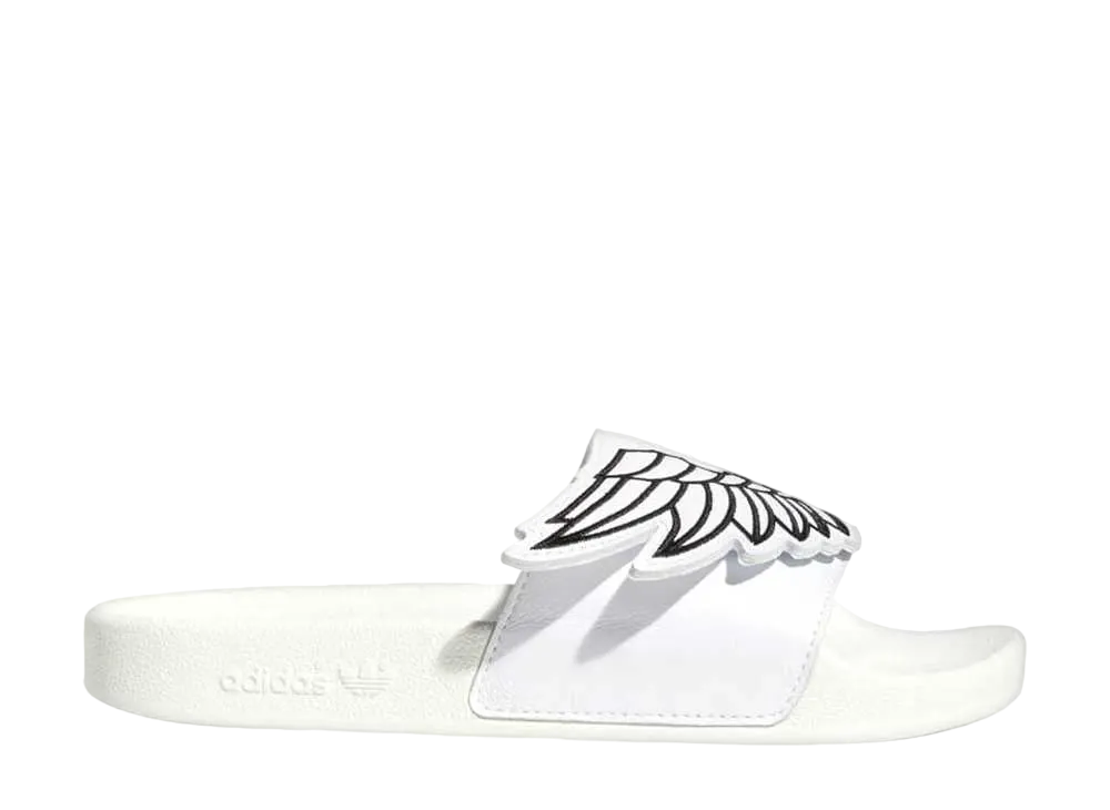 JEREMY SCOTT MONOGRAM ADILETTE WINGS SLIDES