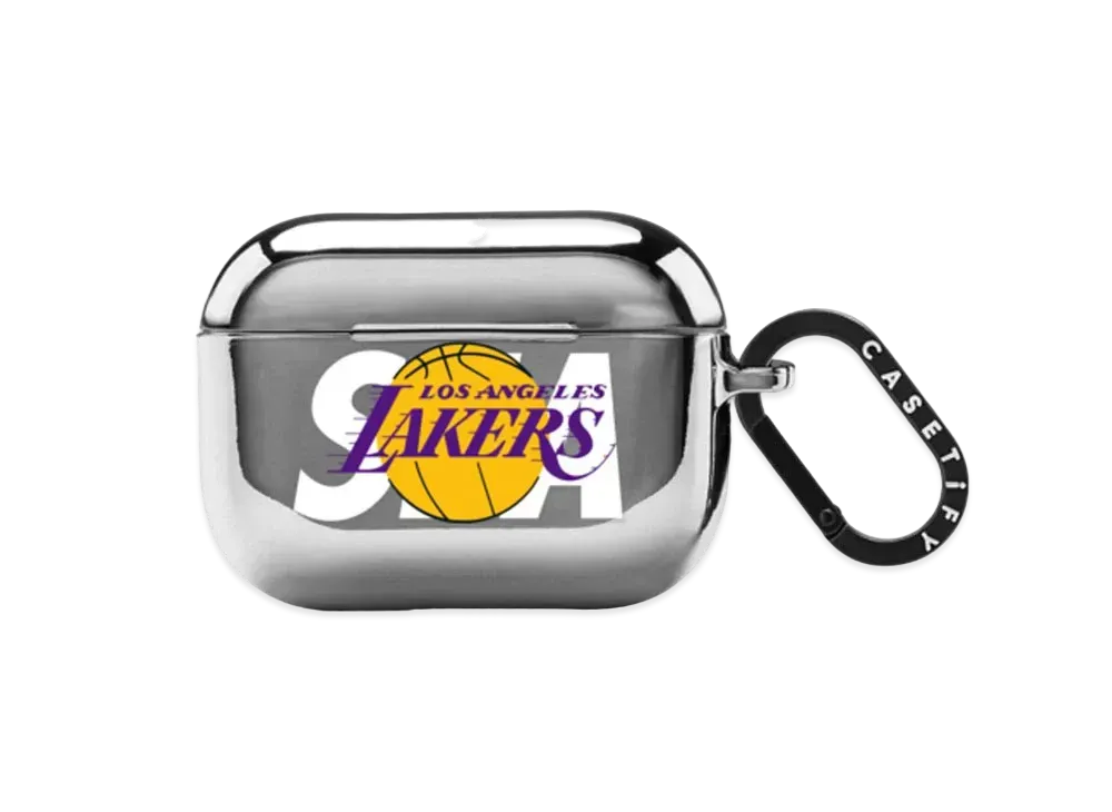 WIND AND SEA x NBA x CASETIFY (Lakers) Mirror "Mirror Silver"