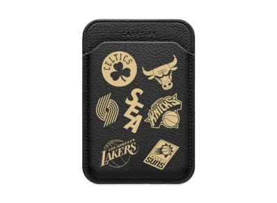 WIND AND SEA x NBA x CASETIFY (Team Logo) Magsafe Wallet "Black"