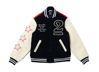 HUMAN MADE UNDERCOVER LAST ORGY2 VARSITY JACKET Shinsaibashi PARCO Limited "Navy"