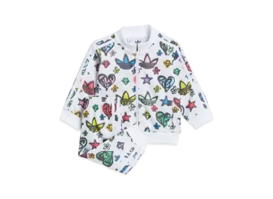 adidas JEREMY SCOTT Monogram Tracksuit "White"