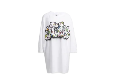 adidas JEREMY SCOTT Scott Tee Dress "White"