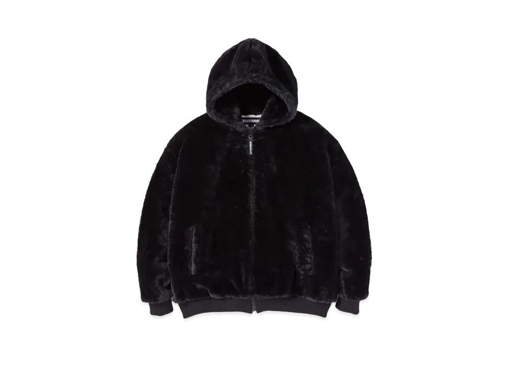 NEIGHBORHOOD Fur Hooded JK . AC "Black"