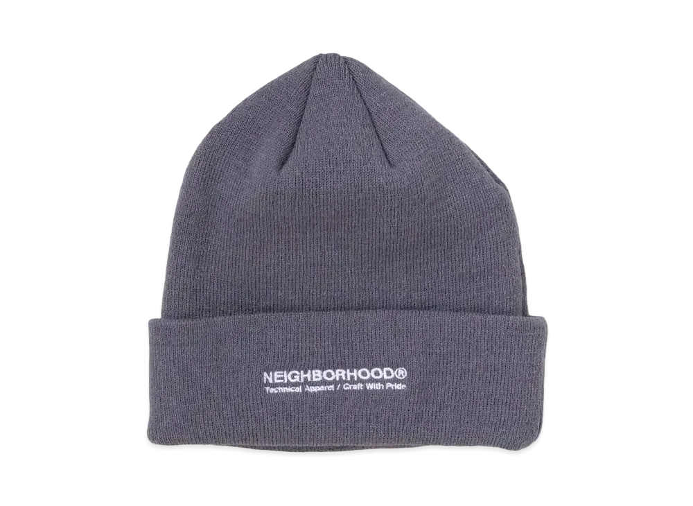 NEIGHBORHOOD Beanie Cap . AC "Gray"