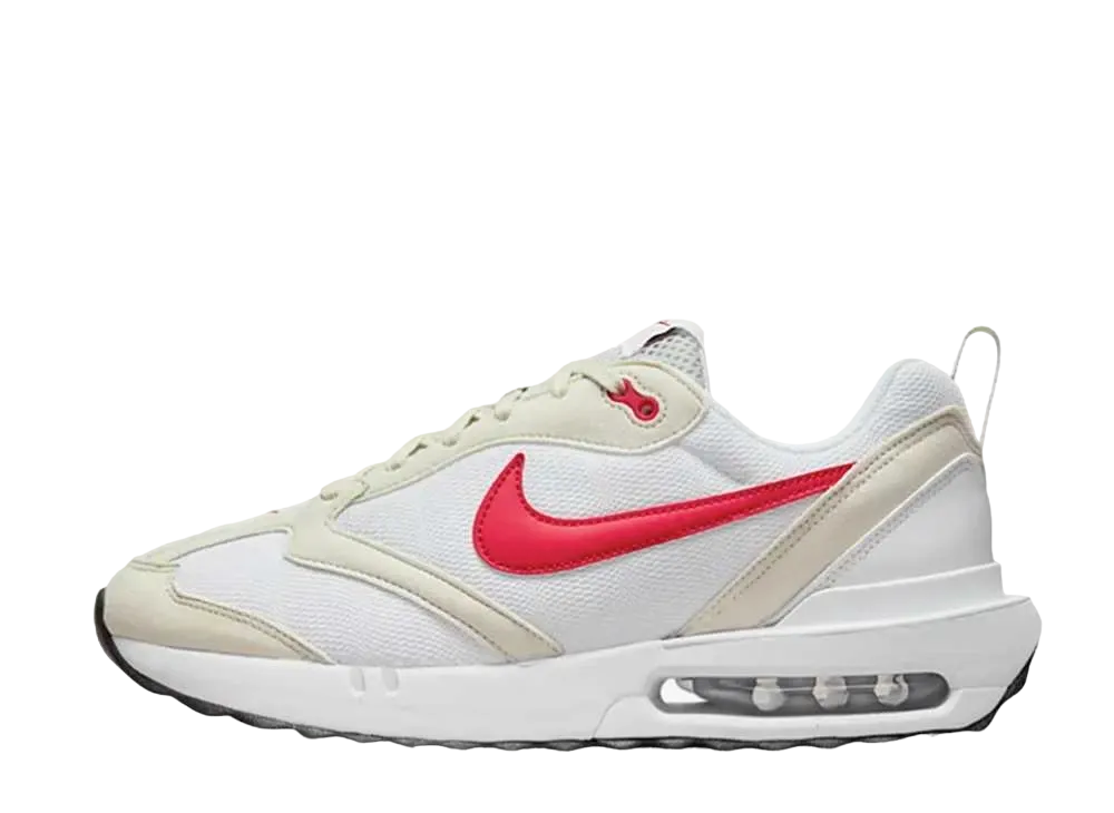 ナイキ エアマックス ドーン "ホワイト/ライト ボーン/ブラック/ユニバーシティ レッド"