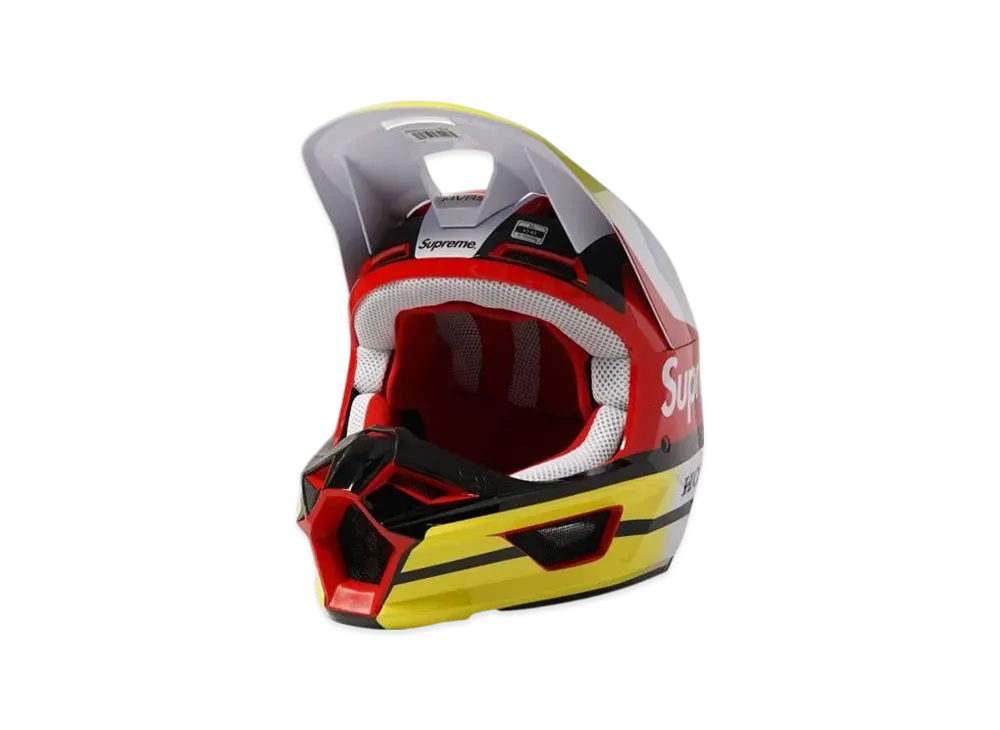 Supreme / Honda / Fox Racing V1 Helmet "Red"