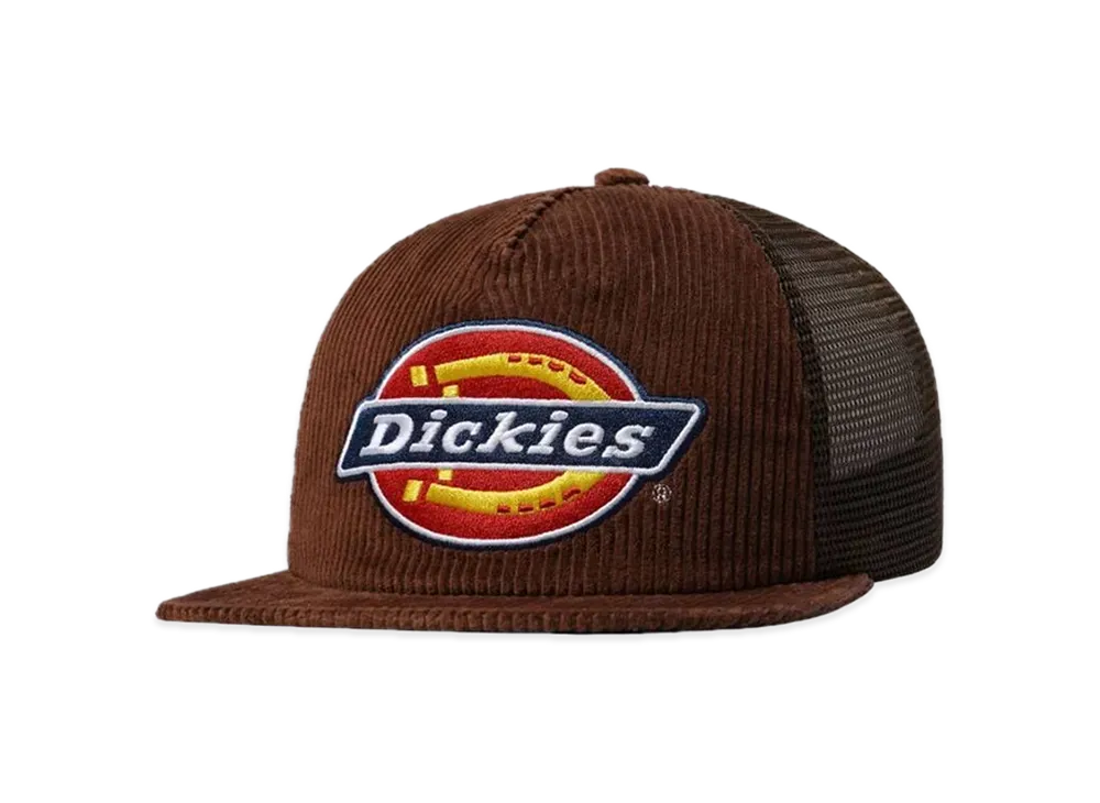 シュプリーム x ディッキーズ コーデュロイ メッシュ バック 5パネル "ブラウン"