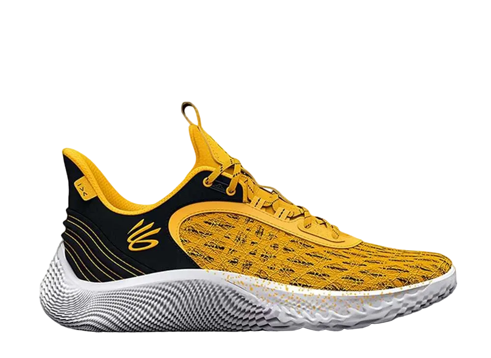 アンダーアーマー カリー フロー9 TB "スティールタウン ゴールド/ホワイト"