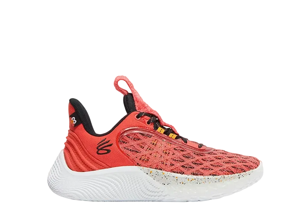 セサミ ストリート × アンダーアーマー GS カリー フロー9 "エルモ"