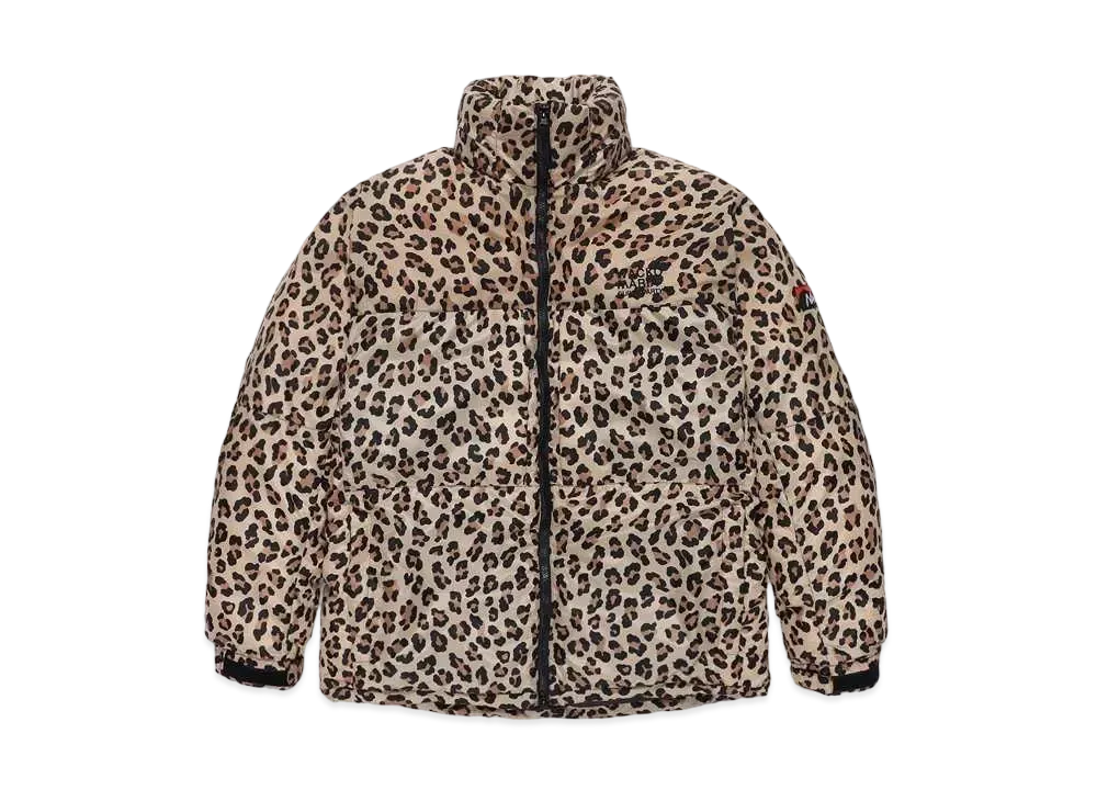 WACKO MARIA NANGA / Leopard Down Jacket (Type-2) "Beige"