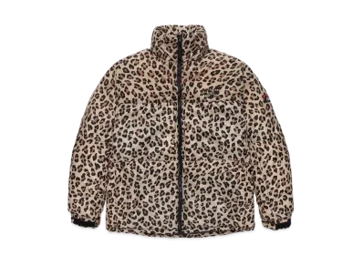 WACKO MARIA NANGA / Leopard Down Jacket (Type-2) "Beige"