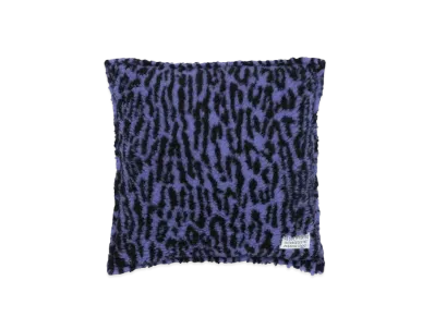 WACKO MARIA Leopard Boa Cushion "Purple"