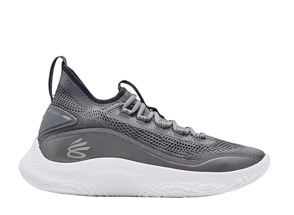 アンダーアーマー カリー フロー8 シャインズ "グレイ"