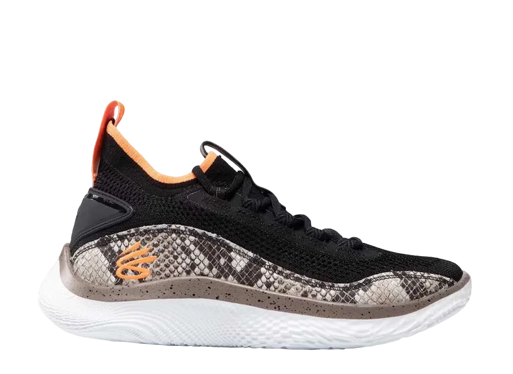 アンダー アーマー カリー フロー 8 ストライク アンド フロー "ブラック/スネーク"