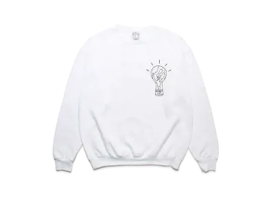 WACKO MARIA World Cap Sweat Shirt "White"