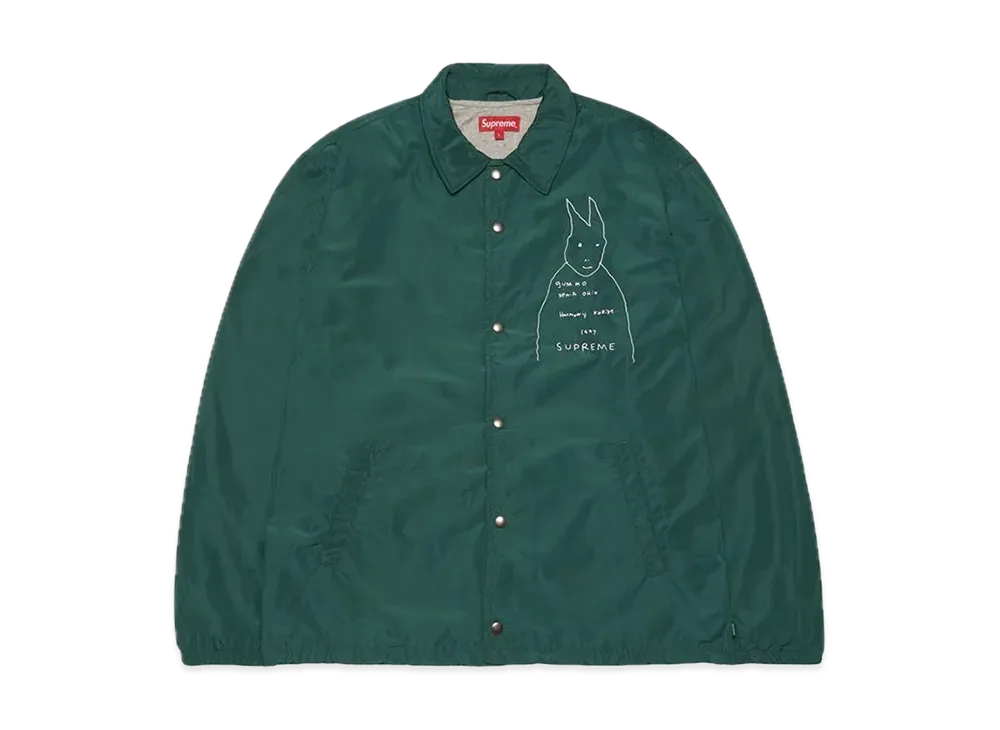 シュプリーム ガンモ コーチ ジャケット "ダーク グリーン"