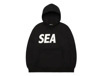 WIND AND SEA SEA Hoodie "Black-White"
