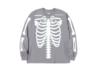 NEIGHBORHOOD H-D . Crewneck LS . CO "Gray"