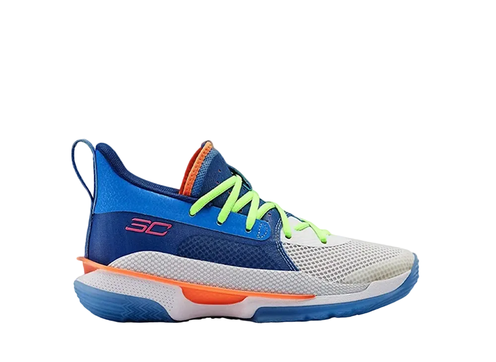 アンダーアーマー GS カリー7 スーパー ソーカー クリスマス "ウォーター" (2019) 