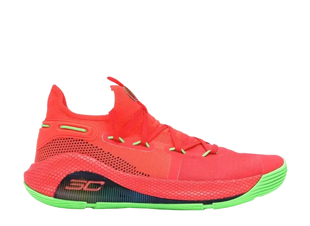 アンダーアーマー カリー6 ローラクル "ロケットレッド"