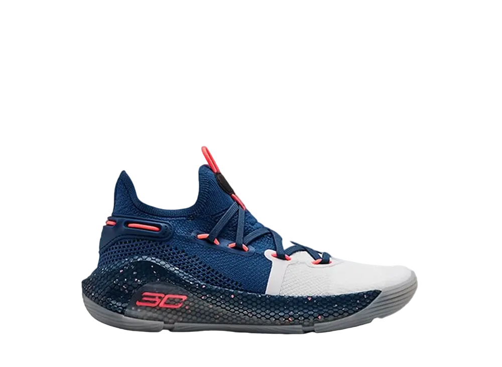 アンダーアーマー GS カリー6 スプラッシュ パーティ "ペトロールブルー"