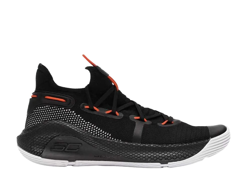 アンダーアーマー カリー6 オークランド サイドショー "ブラック/オレンジ ホワイト"