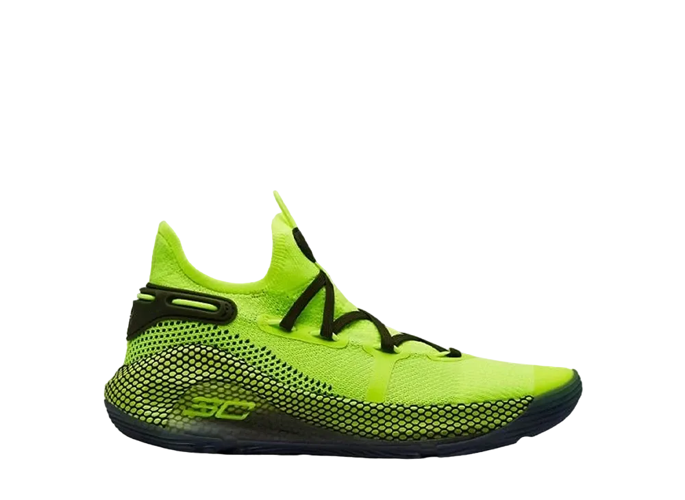 アンダーアーマー GS カリー6 コイ フィッシュ "ハイ ビス イエロー"