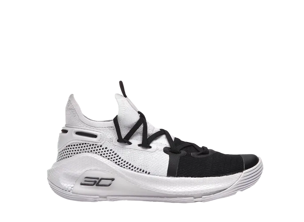 アンダーアーマー GS カリー6 ウォーキング オン エクセレンス "ホワイト/ブラック"