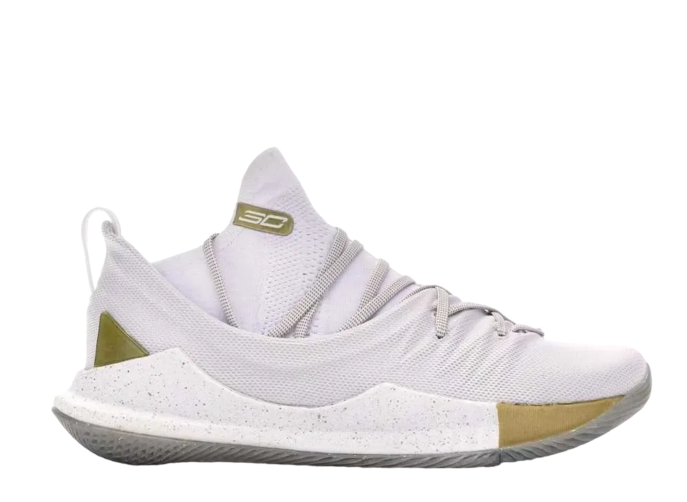 アンダーアーマー カリー5 "ホワイト/ゴールド"