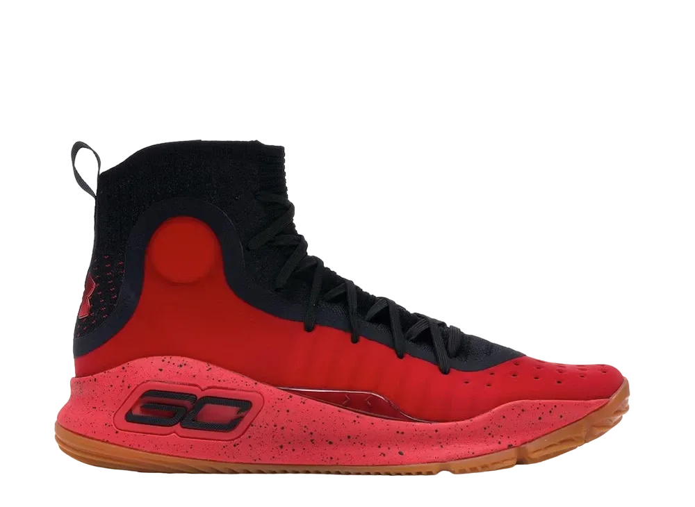 アンダーアーマー カリー4 "レッド/ブラックガム"