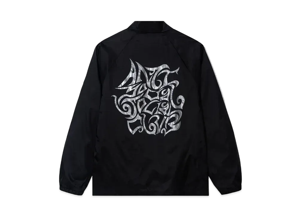 ANTI SOCIAL SOCIAL CLUB FA22 I Get Into It Coach Jacket "Black"