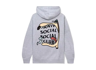 ANTI SOCIAL SOCIAL CLUB FA22 Doggy Breath Heather Grey Hoodie Japan Limited "Heather Grey"