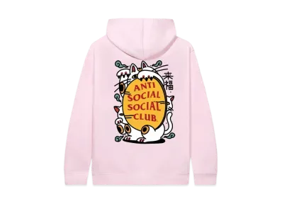ANTI SOCIAL SOCIAL CLUB FA22 Here Kitty Pink Hoodie Japan Limited "Pink"