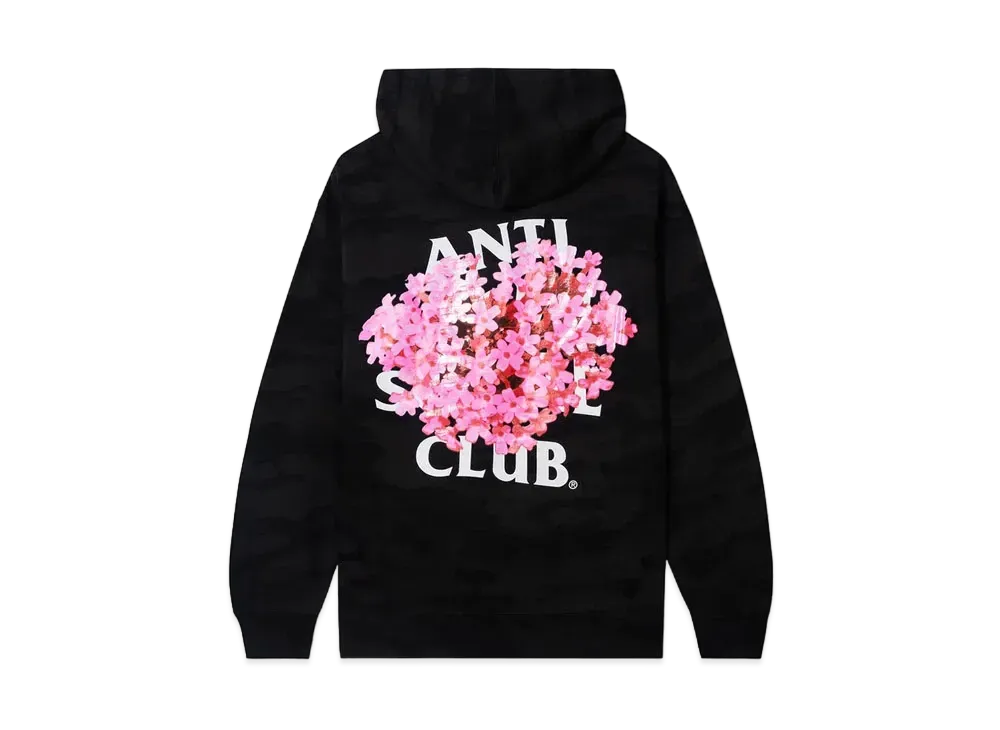 ANTI SOCIAL SOCIAL CLUB FA22 All Rise Black Camo Hoodie "Black Camo"
