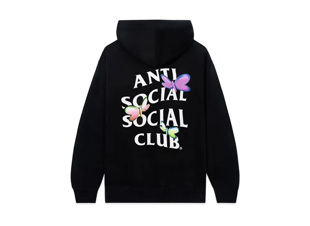 ANTI SOCIAL SOCIAL CLUB FA22 Shell Shock Black Hoodie "Black"
