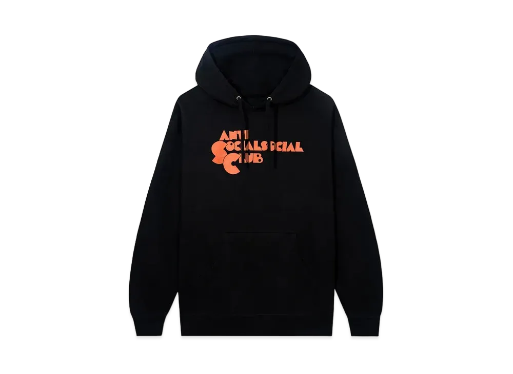 ANTI SOCIAL SOCIAL CLUB FA22 Clamps Black Hoodie "Black"