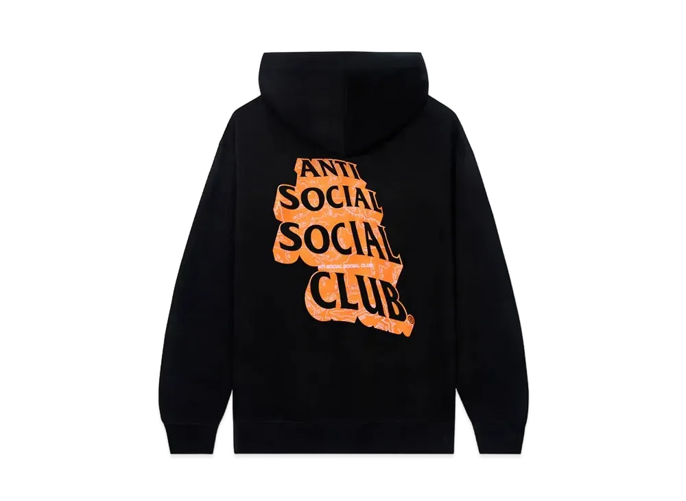 ANTI SOCIAL SOCIAL CLUB FA22 Quest For Love Black Hoodie "Black"