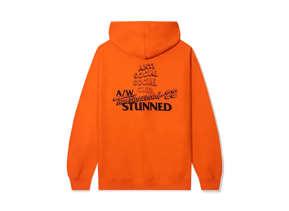 ANTI SOCIAL SOCIAL CLUB FA22 Stunned Orange Hoodie "Orange"
