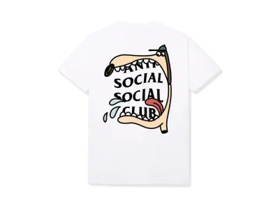ANTI SOCIAL SOCIAL CLUB FA22 Doggy Breath White Tee Japan Limited "White"