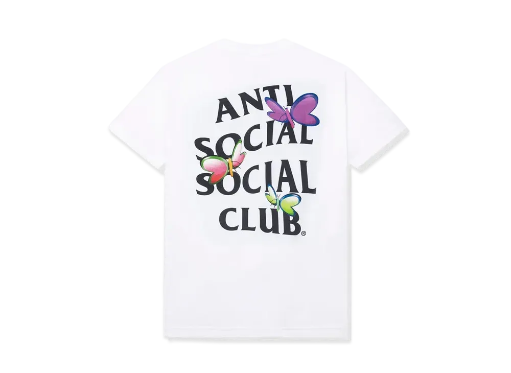 ANTI SOCIAL SOCIAL CLUB FA22 Shell Shock White Tee "White"