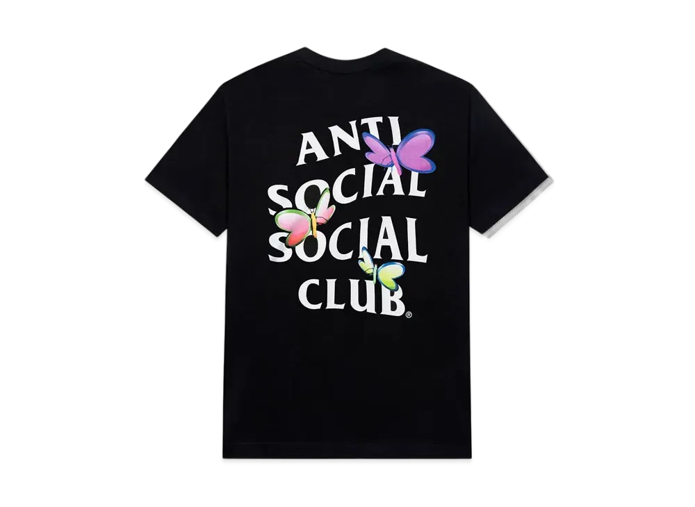 ANTI SOCIAL SOCIAL CLUB FA22 Shell Shock Black Tee "Black"