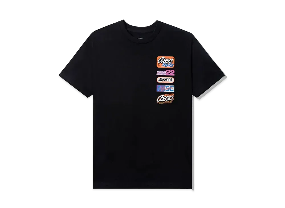 ANTI SOCIAL SOCIAL CLUB FA22 Hot Nights Black Tee "Black"